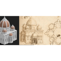 Da Vinci İlhamlı Merkezden Planlanmış Kubbe Kilisesi