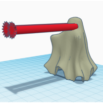 Sevimli Beni Sarıl Hayalet Lazer Gözlerle