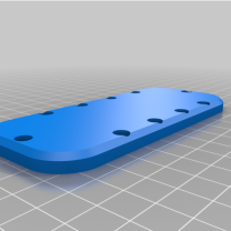 18650 X 9 Hücre Kapağı XT60E F ile 3S3P için Tasarlandı 3D Baskı