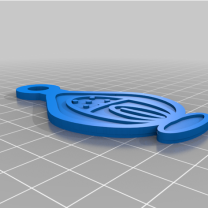 Alastor Asası Hazbin Hotel Anahtarlığı