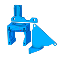 Cr 10 Akıllı E3d V6 Hotend Montajı