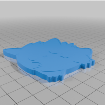 Sevimli Gengar Chibi Pokemon Buzdolabı Magneti Paket