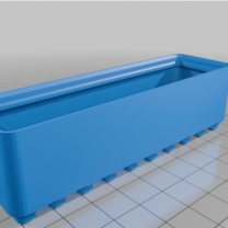 DecFinity 10×3 100mm X 30mm Bölmesiz Kutusu 3D Baskı