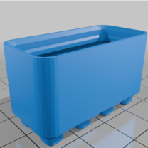 DecFinity 4×2 40mm X 20mm Bölmesiz Kutusu 3D Baskı