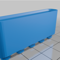 DecFinity 5×1 50mm X 10mm Bölmesiz Kutusu 3D Baskı