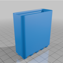 DecFinity 5×2 50mm X 20mm Bölmesiz Kutusu 3D Baskı