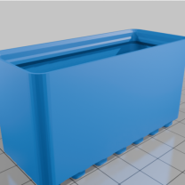 DecFinity 7×3 70mm X 30mm Bölmesiz Kutusu 3D Baskı