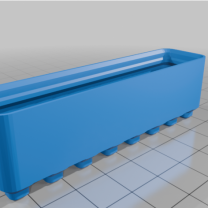 DecFinity 8×2 80mm X 20mm Bölmesiz Kutusu 3D Baskı