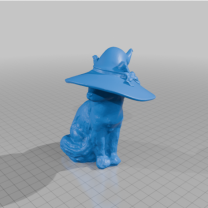 Cadı Şapkalı Tilki 3D Baskı