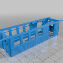 37 Fit 1880’ler Posta Aracı HO Ölçeği