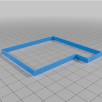 TEMEL İNŞAAT ALTINDA HO ÖLÇEK 3D Baskı