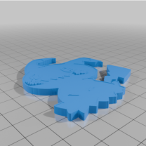 Sevimli Mimikyu Chibi Pokemon Buzdolabı Magneti Anahtarlık