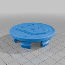 Decepticon Tekerlek Hub Kapağı 3D Baskı