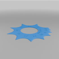 Crulius Köşe Yarıçapı Cetveli Yuvarlak Kenarlar Çizmek İçin