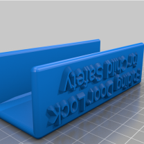 37mm Katlanır Kapı Kilidi