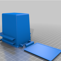 Çöp Kutusu ve Oynama Eylemi Çöp Kamyonu için Kaldırma Kolu 3D Baskı