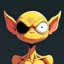 Sevimli Ama Korkutucu Goblin Büstü 6782342 (1)