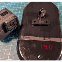 Apex Evo ImpulseRC GoPro Hero 11 Mini Montaj 25 Derece 3D Baskı