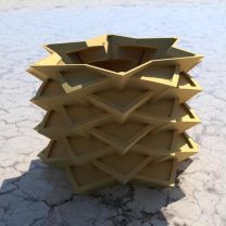 ÇİÇEK SAKSI 3D Baskı