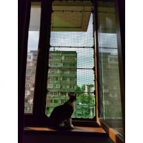 Özelleştirilebilir Evcil Hayvan Güvenlik Penceresi Çerçevesi Deliksiz Kedi Ekranı