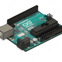Arduino Uno R3 Ölçekli Model 1:1 Replika 3D Baskı