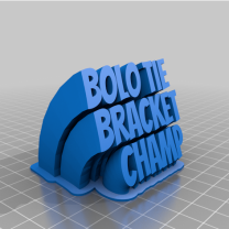 Bolo Kravat Braketi Şampiyon