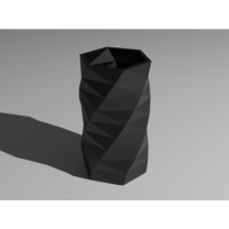 Altıgen Silindir Dönme Vazosu